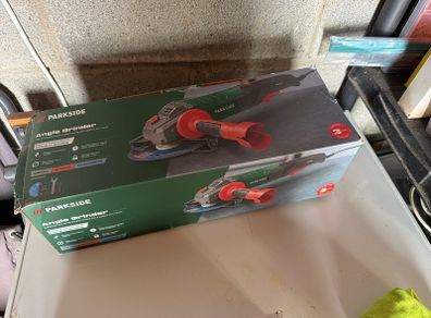 New parkside angle grinder