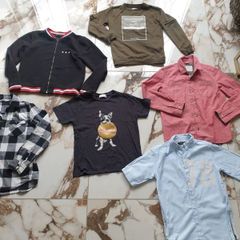 Boy 8-9 top shirt bundle