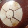 A Pair of Antique Inlaid Wooden Balls Image 8