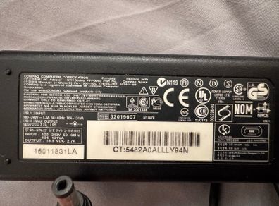 HP Compaq 50W Laptop Charger (PA-1500-02C)