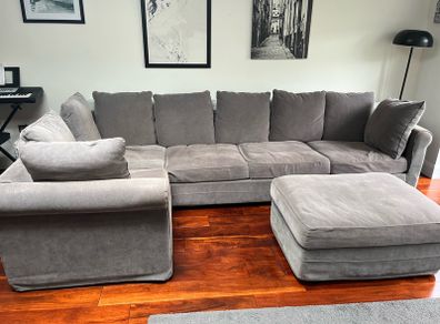 L shaped sofa