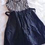 Black & White Mini Dress - Size 10 Image 2