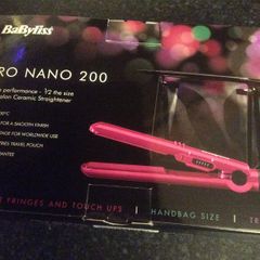 Babyliss mini straightener
