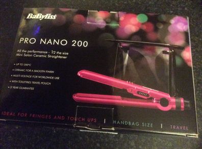 Babyliss mini straightener