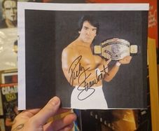 WWE Ricky ' The Dragon ' Steamboat Autograph