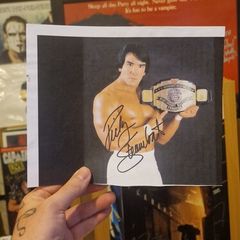 WWE Ricky ' The Dragon ' Steamboat Autograph