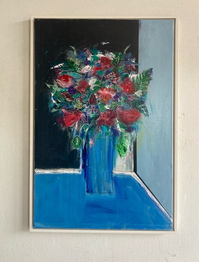 Large Original Floral Painting Original Art Contemporary Art Modern Irish abstract art