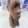 Wooden Head. Some Hairline Cracks Image 5