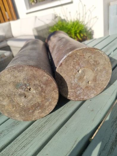 95mm two artillery shell case