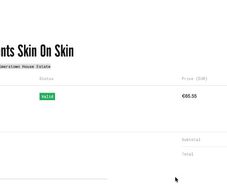 D8 in the garden presents skin on skin ticket