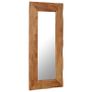 Cosmetic Mirror 50x110 cm Solid Acacia Wood Image 6