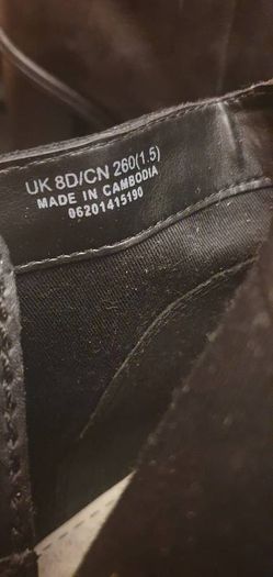 Black Clarks Ladies Ankle Boots