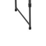 Basics 4-Foot Folding Table with Adjustable Height, Lightweight Portable Folding Tables for Indoor & Outdoor, Auto-Locking Legs, Carrying Handle, 121.4 x 60.7 x 86.1 cm, Black Image 4