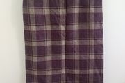 Knee length woolen skirt