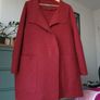 Oska Burgundy Red Wool Coat Size 3 Image 8