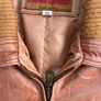 Gents Vintage Tough Riders Leather Jacket Image 2