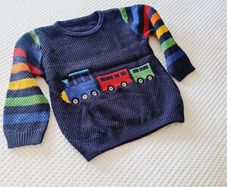 Boys Train Jumper Age 2-3