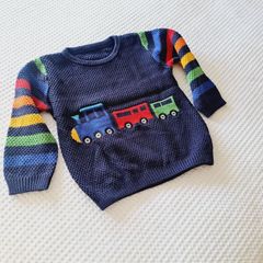 Boys Train Jumper Age 2-3