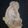 Vintage Italian Madonna and Child wall-hanging Holy water Font Image 8