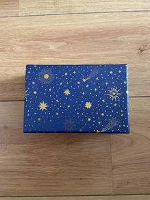 Starry night jewellery box with mirror