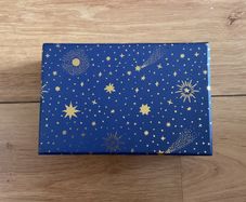 Starry night jewellery box with mirror