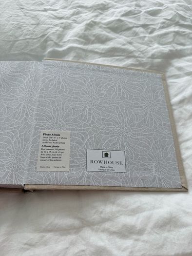 New Rowhouse Family Photo Album