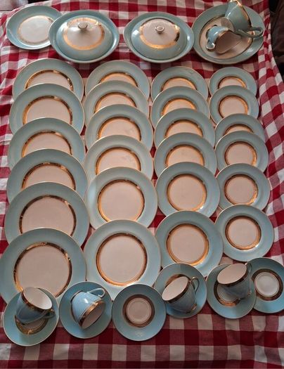Arklow / 40 Old Arklow Duck egg blue / part set
