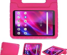 For Lenovo Tab M8 2nd TB-8505X TB-8505F Kids Case Shockproof Cover With Stand - Pink