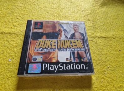 Duke Nukem Land of the Babes PlayStation1 Ps1 PlayStation2 ps2 games Original