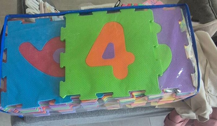 Alphabet floor