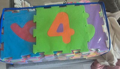 Alphabet floor