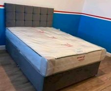 Double bed with mattress many colors to choose
