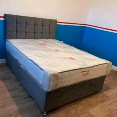 Double bed with mattress many colors to choose