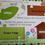New childs large activity/colours/jigsaw book Image 9