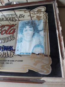 coca cola mirror