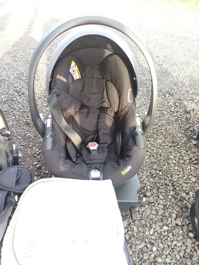 kids pushchair+cot+ high hair
