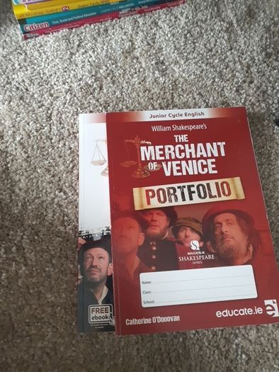 Junior cycle  the merchant of venice,