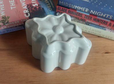 Fabulous Antique Highly Collectable Edwardian Art Deco Ironstone Jelly/Blancmange Mould, by Shelley, in the French (Diamond) Shape, Size 2, Circa 1904 to 1922, Excellent Condition