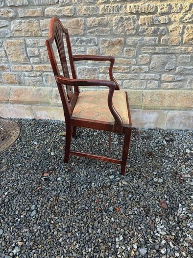 vintage arm chair.