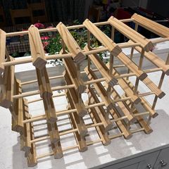 Pine Wine Rack