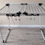 Clothes Drying Rack & Large Laundry Basket Set Image 3