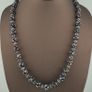 Vintage Venetian Style Eyes & Chevron Glass Beads Necklace Image 5