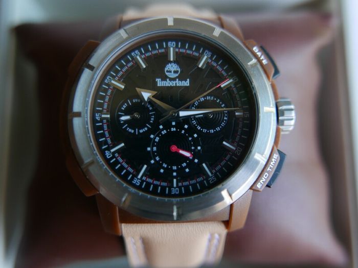 Timberland Analogue Beckman Leather Strap  Watch