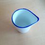 White and blue creamer Image 7