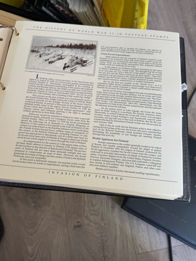 The History of World War II in post stamps