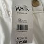 Ladies White Trousers Image 6