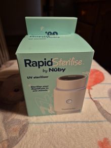 Nuby Rapid Sterilise UV Steriliser. Brand New.