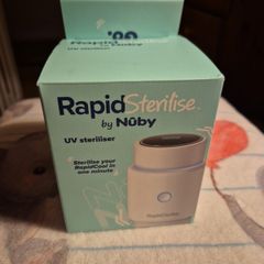 Nuby Rapid Sterilise UV Steriliser. Brand New.