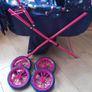 New in box - Unicorn pram and bag Image 2