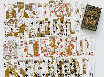 One Piece Film Gold Cards 2016 Promo : Playing Cards